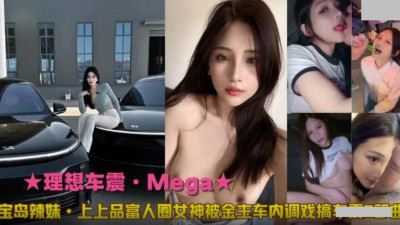 Ideal car sex.Mega.Treasure Island hot girl.Top-quality goddess in the rich circle was teased and had sex in the car by the sponsor