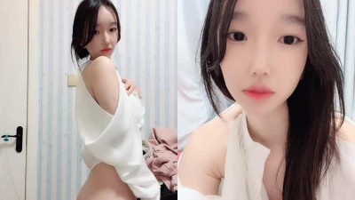 청순계 여동생의 빈티지 화이트 블라우스에 힙이 너무 좋아요